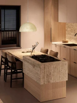 Lámpara de techo de vidrio artesanal Lalu