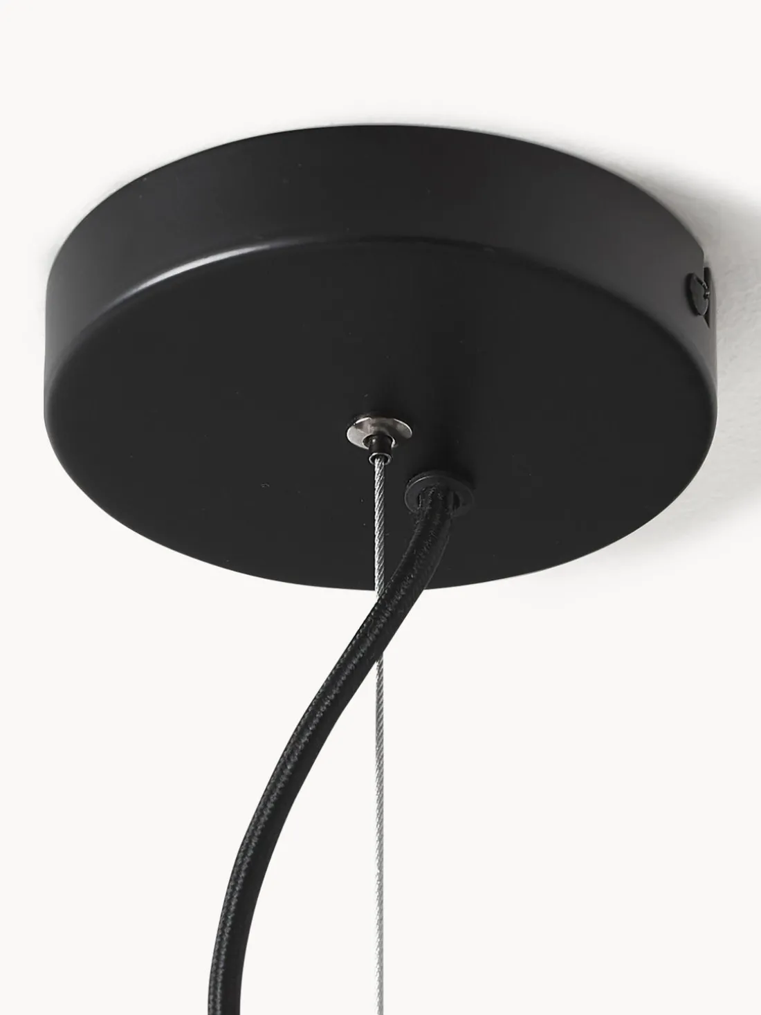 Lámpara de techo grande de vidrio opalino Grover