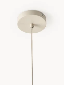 Lámpara de techo grande de lino Lace