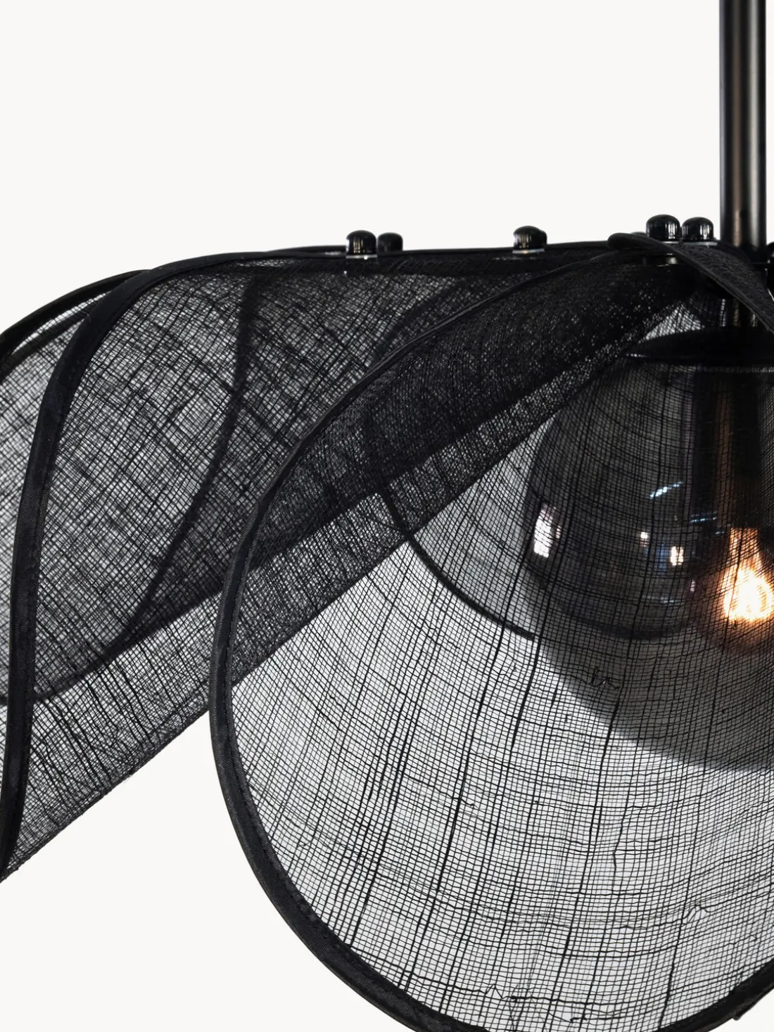 Lámpara de techo grande de fibras de plátano Styrka, tamaños diferentes