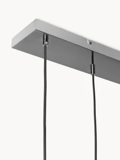 Lámpara de techo grande de vidrio Raquel