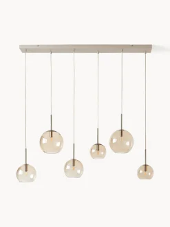 Lámpara de techo grande esferas de vidrio Raquel