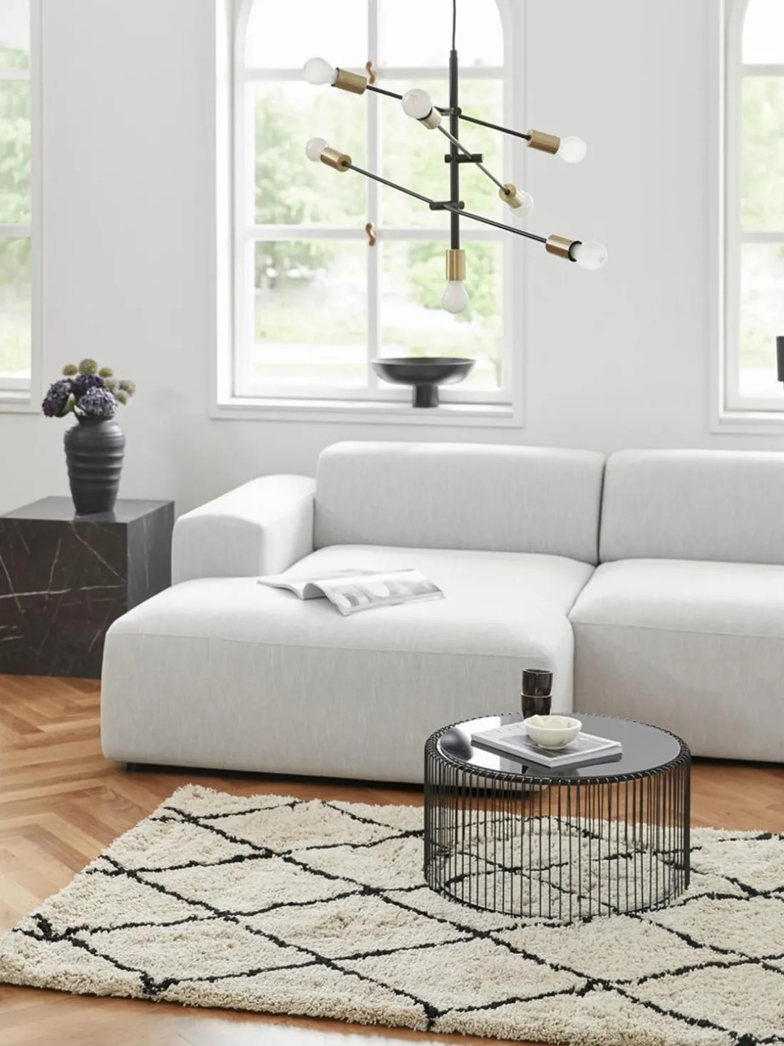 Lámpara de techo grande Venja