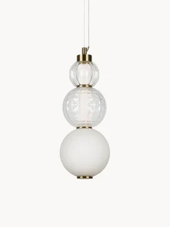 Lámpara de techo LED pequeña soplada Collar