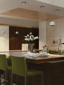 Lámpara de techo LED regulable Wan