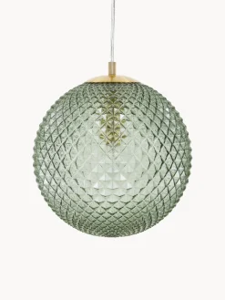 Lámpara de techo pequeña de vidrio Lorna