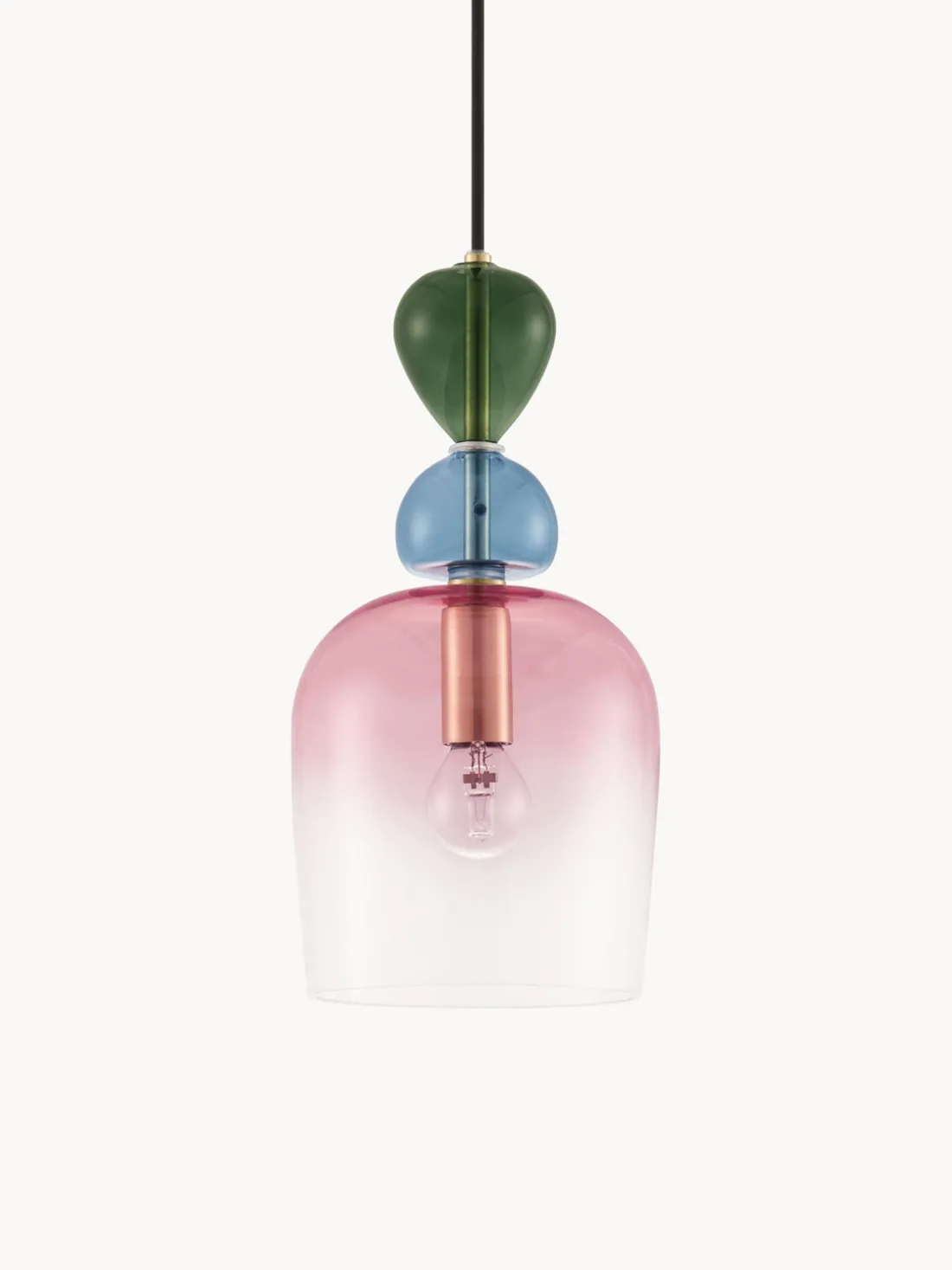 Lámpara de techo pequeña Murano