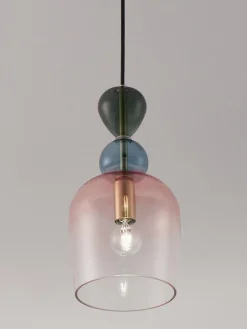 Lámpara de techo pequeña Murano