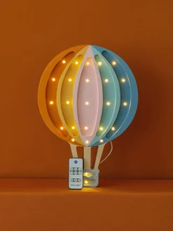 Lámpara infantil LED artesanal regulable con función de temporizador Hot Air Baloon