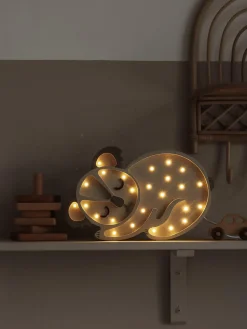 Lámpara infantil LED artesanal regulable Koala, con función de temporizador
