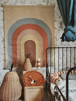 Lámpara infantil LED artesanal regulable Bear, con función de temporizador