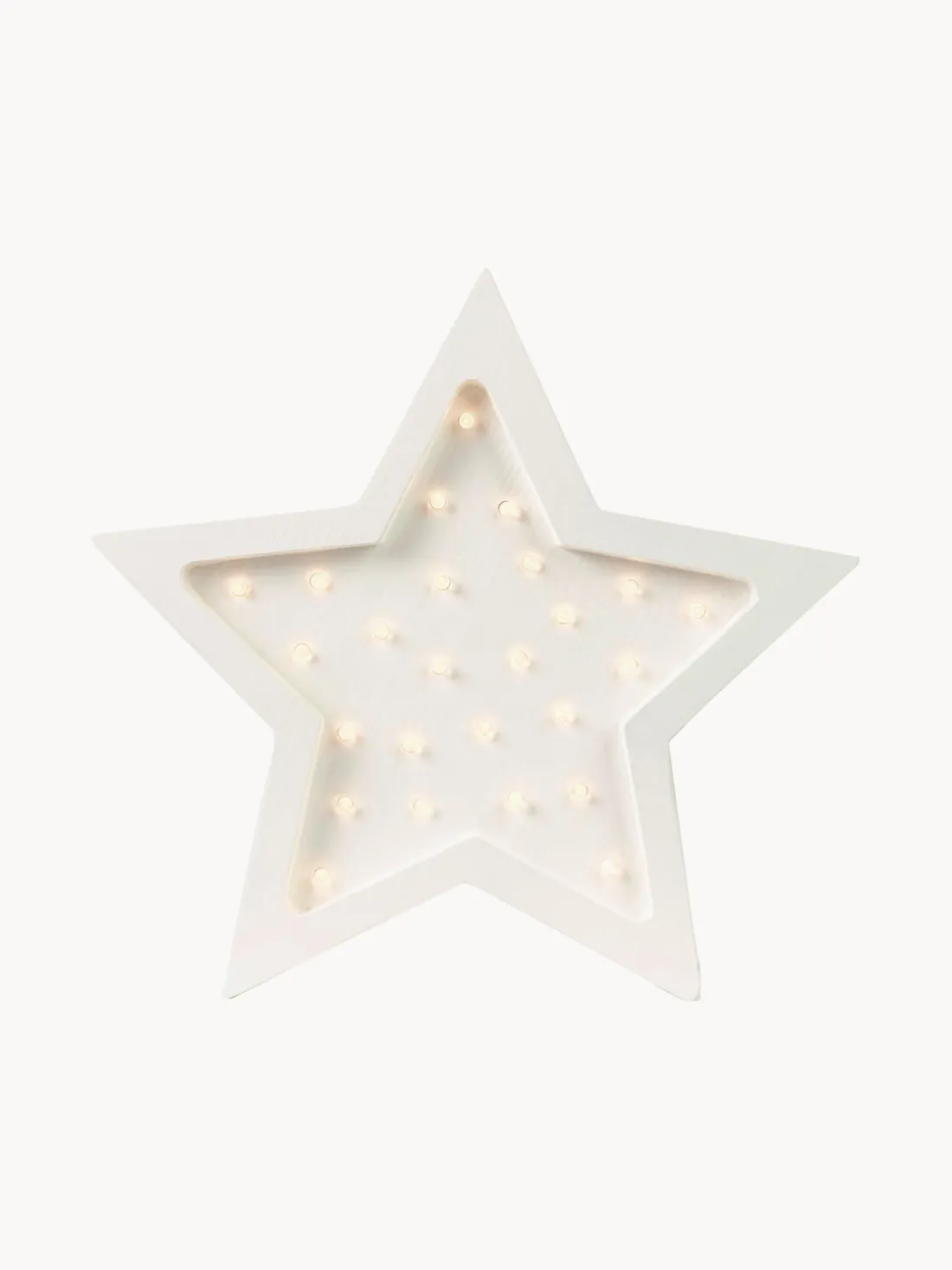 Lámpara infantil LED artesanal regulable Star, con función de temporizador