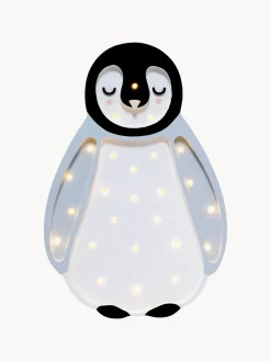 Lámpara infantil LED artesanal regulable Baby Penguin, con función de temporizador