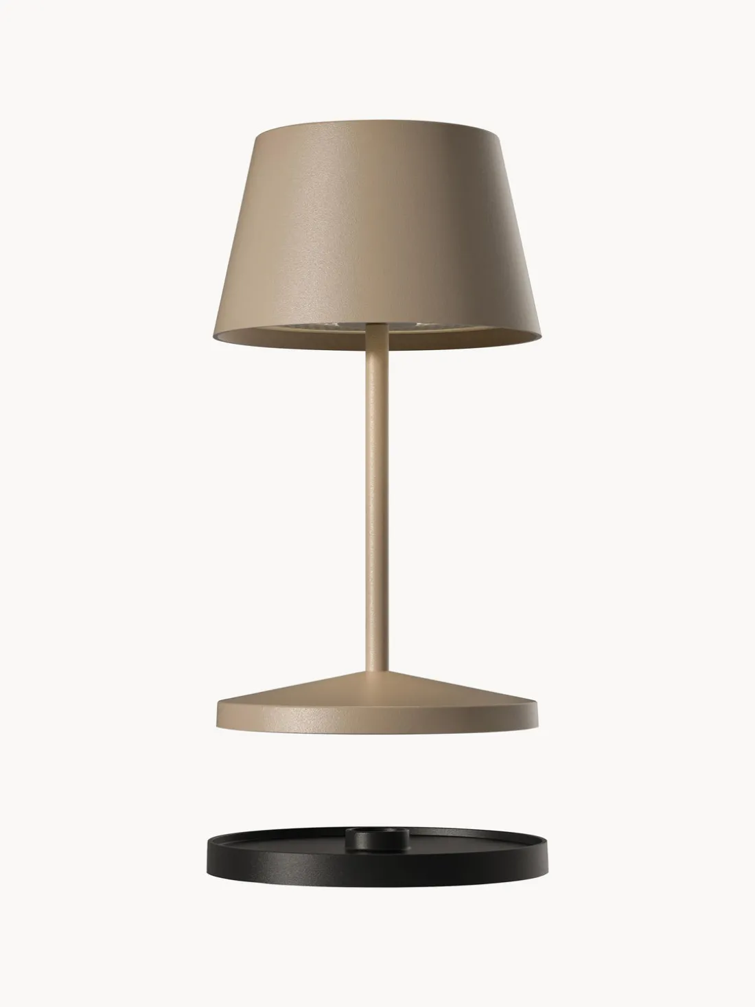 Lámpara para exterior LED regulable Seoul, portátil