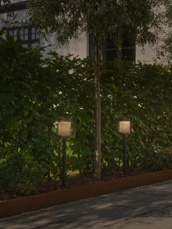 Lámpara solar LED para exterior Coupar, con sensor de movimiento