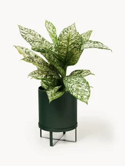 Maceta con superficie estriada Bau, 38 cm