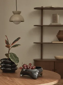 Maceta de gres pequeña Rudi, 16 cm