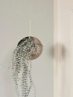 Macetereo de metal para colgar Globe