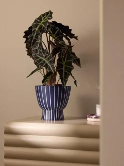 Macetero artesanal Elio, 23 cm