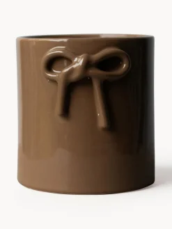 Macetero de cerámica Bow, 14 cm