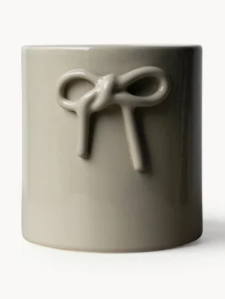 Macetero de cerámica Bow, 14 cm