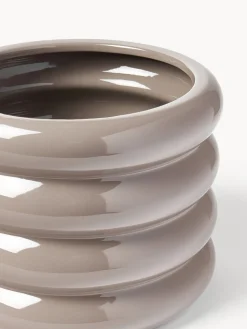 Macetero de gres Rudi, 23 x 2 cm