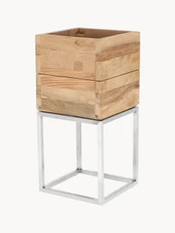 Macetero de madera de teca Mini Garden