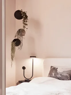 Macetero de metal para colgar Globe