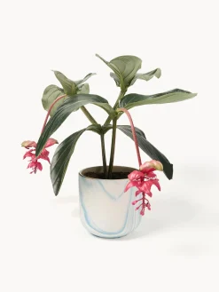 Macetero en look mármol Kiko, 17 cm