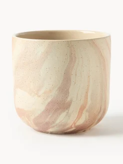 Macetero en look mármol Kiko, 17 cm