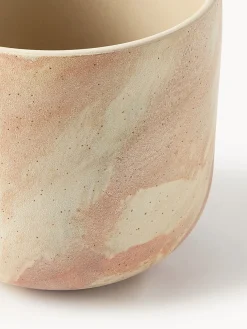 Macetero en look mármol Kiko, 17 cm