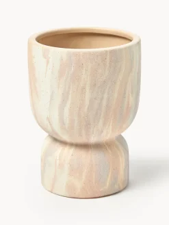 Macetero en look mármol Kiko, 20 cm