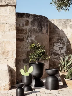 Macetero Hourglass, 59 cm