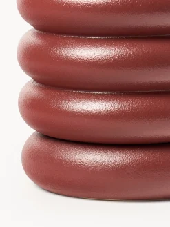 Macetero pequeño de gres Rudi, 16 x 8 cm