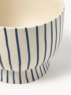 Macetero pintado a mano Elio, 18 cm