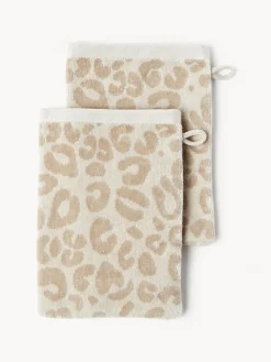 Manoplas de baño Leo, 2 uds.