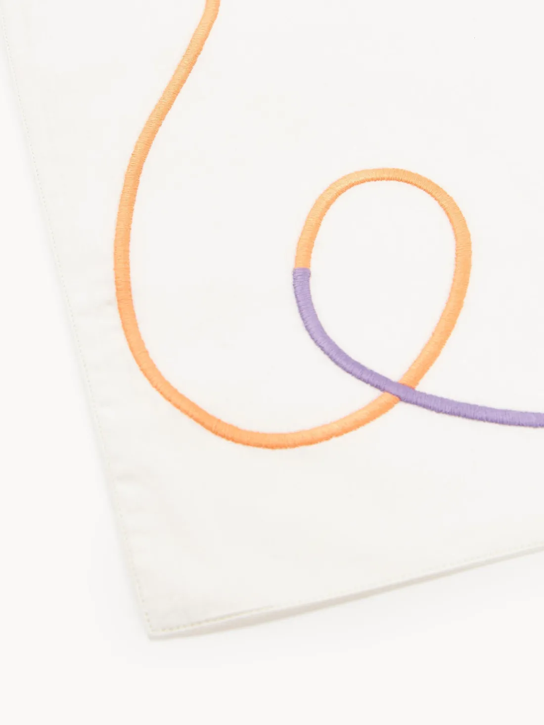 Manteles individuales con bordado abstracto Sue, 2 uds.