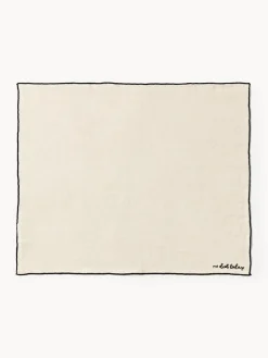 Manteles individuales de lino con bordado Cosmo, 4 uds.