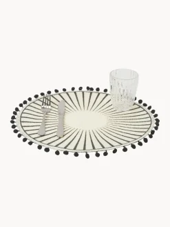 Manteles individuales Poms (6 uds.)