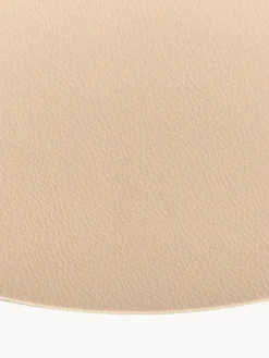 Manteles individuales redondos de cuero sintético Pik, 2 uds.