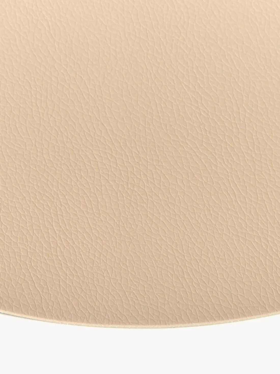 Manteles individuales redondos de cuero sintético Pik, 2 uds.