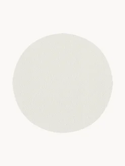 Manteles individuales redondos de cuero sintético Pik, 2 uds.