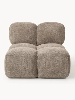 Módulo central de borreguillo bouclé Tayla