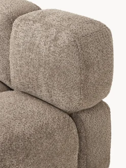 Módulo central de borreguillo bouclé Tayla