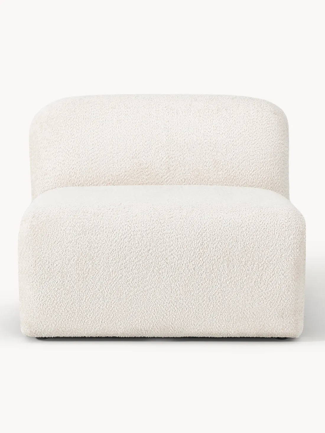 Módulo central de borreguillo bouclé Wolke