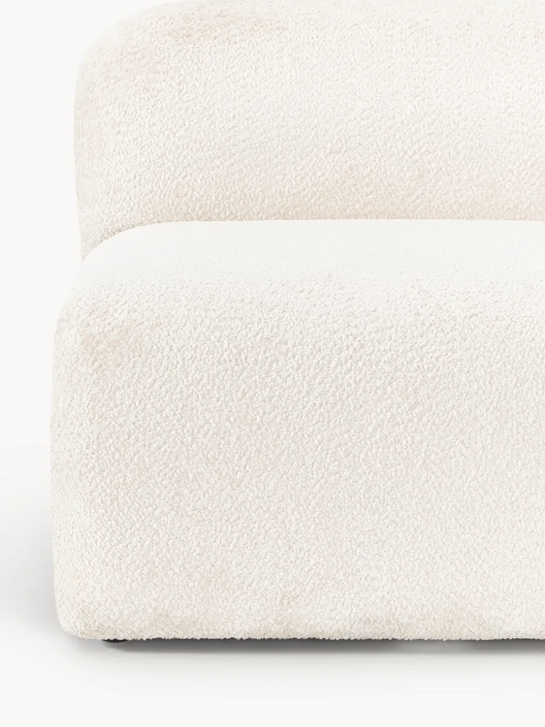 Módulo central de borreguillo bouclé Wolke