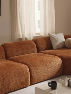 Módulo central de borreguillo bouclé Wolke