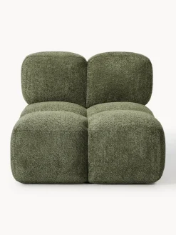 Módulo central de borreguillo bouclé Tayla