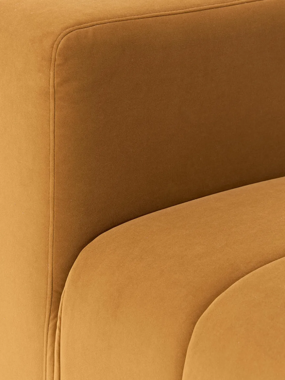 Módulo central de terciopelo Lena