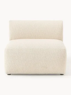 Módulo central en tejido bouclé Sofia